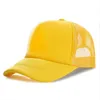 Bollmössor Hatt för män och kvinnor Summer Thin Breattable Mesh Duckbill Work Outdoor Sun Protection Sunshade Baseball