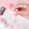 24pcs Cat Claw Correction Tape Kawaii White Out Complection Gift Gafet Just School Schoolstationery Wholesale 240304