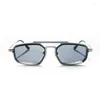 Солнцезащитные очки высшего качества мужские модные очки UV400 ретро -овальный стиль
