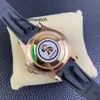Ruch Watch RLX Quality Man Clean Factory Super Mens Style 40 mm Rose Gold Case Master 3135 Automatyczny szafir szklany