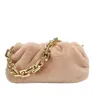 Totes Frauen Handtasche und Geldbörsen Gold Dicke Kette Umhängetaschen Für Luxus Designer Clutch Damen Tasche Plüsch Kunstpelz Umhängetasche