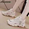 Casual Shoes Fashion Women's Autumn Sneakers Korean Style Tennis Female Designer Luxury Sports Ladies Lace-Up Running