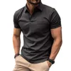 Projektant krótkich rękawów Instagram Summer Polo Shirt Pocket Pocket Mens Sports {Categie}