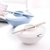 Bowls Instant Noodle Bowl Japanese Style Ramen Sushi Rice Noodles Soup And Choptick Spoon With Chopsticks Lid