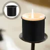 Candle Holders Metal Cup Stand Household Cups Table Candlestick Decor Xmas DIY Empty Glass Candleholder Wreath Wedding Decorations