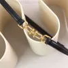 Ceinture marron de styliste coréen pour femmes, en cuir d'été, polyvalente, Style Instagram, Simple, mode, jean personnalisé, nouvelle collection 2023