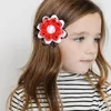 Accessoires pour cheveux, 2 pièces, pince tournesol pour bébés filles, joli ruban imprimé, épingle à cheveux de Baseball, Barrettes faites à la main, couvre-chef pour enfants