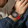 Richa Luxury Watches Mens Mekaniği Holwatch İsviçre Otantik Erkekler Otomatik Meydanı Mekanik İçi İÇ MADA MARKA MÜLEŞTİRİLMİŞTİR UBJU