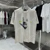 Paris New Mens T Shirt Fashion Street Washed Tees Summer Short Sleeve Shirt High Quality Cotton Tshirt