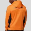 Herenhoodies Sweatshirts De nieuwe 2024 McLaren f1 fleece met capuchon voor heren tijdens de lente en herfst vrijetijdsoutdoorfleece