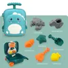 Jouets de plage pour enfants, Kit de bac à sable pour bébé, accessoires d'été, outils de jeu d'eau de sable, jouet de bain pour 240304