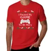 Polos Masculinos Eu Pausei Meu Jogo Para Estar Aqui Suéter Feio De Natal T-shirt Animal Prinfor Meninos Moda Coreana Blusa Oversized Homens Camisa De Treino