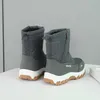 HBP أزياء الشتاء غير العلامة التجارية أحذية جديدة زوجين أحذية ثلجية سميكة وأحذية خارجية دافئة ومستقرة للنساء