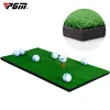 Aids PGM Golf Mat Portable with Rubber Tee Seat Realistic Turf Putter Mat Outdoor Sports Golf Training Turf Mat Indoor Office