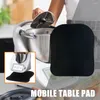 Table Mats Mobile Mat Weight 175 Grams Strong Adhesion No Glue Not Easy To Slip Durable Fit For Thermomix Accessories Black