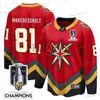 2024 Winter Classic Custom Vegas Golden Knights Golden Stanley Cup Champions Jersey Jack Eichel 71 William Karlsson 7 Alex Pietrangelo 61 Mark Stone 27 Shea Theodore