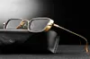 2021 New Vintage Metal Steampunk Occhiali da sole Uomo Donna Retro Square Men039s Occhiali da sole Maschili Trendy Shades Eyewear UV4007166286