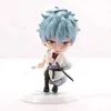 Anime Manga Terada Ayano Sadaharu Anime Sakata Gintoki Kyasarin Garagesets voor vijf minikarakterspeelgoed met PVC-taartdecoratiegereedschap 240319