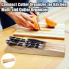 Kitchen Storage Cutter Drawer Insert Long-lasting Block For Wooden Organizer Home Chefs