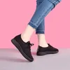 أحذية غير رسمية comemore tenis feminin women sneakers السيدات الرياضة المدربين الأسود حذاء حذاء امرأة