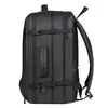 Sac à dos grande capacité pour hommes, voyage, extension de charge USB, sacoche pour ordinateur portable professionnel, multifonctionnel, étanche, Mochila