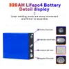 EUストック3.2V 320AH Lifepo4充電式バッテリー8000+サイクルRV EV Solar高品質リン酸リン酸リン酸塩に適しています