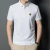 Summer Mens Polo Shirt med Metal Trend Sunny Urban Short Sleeved T-shirt kan skrivas ut 3A04 {Kategori}