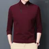 Men's Sweaters Long Sleeve Sweatshirt Embroidered Diagonal Zipper Loose Double Sided Fleece Casual Bottom Shirt