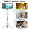 Stabilizers AXNEN L09 Gimbal Stabilizer Mobile Phone Selfie Stick Tripod Wireless Remote for IOS Android Smartphone Video Shooting Vlog Q240319