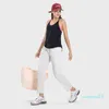 L-062 Dames mouwloos shirt vlinder backswing tanktops losse comfortabele kiel gymvest sneldrogende hardloopblouse zomersweatshirt ademende yogashirts