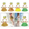 Fiori decorativi ragazze gonna di erba hawaiana signore vestire occhiali da sole ananas collana novità per bomboniere estive forniture