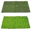 Decoratieve Bloemen Kunstmatige Groene Planten Mos Gras Eeuwig Leven Nep Mini Landschap Ambachten Voor Tuin El Home Decoratie Stro Matras