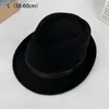 Berets czarny 1/6 dżentelmen hat deluxe moda moda składana z kostiumów magików