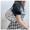 Totes Casual Female Baguette Shoulder Bag Fashion Design Fjäril Mönster Kvinnor armhålor Handväskor Vintage Polyester Ladies Hobos Purse