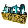 CRATEHILL Organizers and Storage Stylish Hair Tool Counter Organizer, or Organizer for Vanity Accessories, Curling Iron, Blow Dryer Holder, & Bathroom