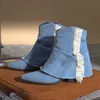 HBP Não-marca estilo outono denim plissado borla apontou salto alto botas ocidentais tubo baixo calças finas botas botas curtas para mulheres sapatos de segurança