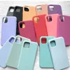 Luxury Original Silicone Case For Apple iPhone 11 13 12 14 15 Pro Max 14 15 Plus Official Cases Shockproof Back Cover Not LOGO