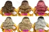 Blond Long Wavy Curly Wig Mode i Stock Charming Simulation Like Human Hair Weave Full Wigs For Black Women Y Demand3515958