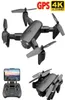Drone GPS F6 avec caméra 4K HD FPV, avec suivez-moi, WiFi 5G, flux optique pliable, RC quadrirotor professionnel 2110288929275