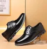 HBP Non-Brand 2024 original design plus size lace-up British business formal shoes pointy wedding shoes men casual leather shoes