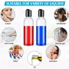 Storage Bottles 50Pcs Refillable 30ml-100ml Clear Plastic PET Empty With Disc Top Caps Squeezable Containers For Lotions Creams Shampoo