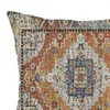 Подушка в стиле бохо, наволочка, чехол на молнии, дизайнерский чехол в стиле рококо, персидский двусторонний узор для дивана, дивана, кровати, декор