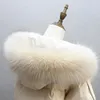 Scarves Luxury Women Faux Fur Scarf Collar Winter Neck Warmer Decorate Hood Trim Fashion Shawl Thicken Imitation Hooded