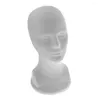 Party Decoration Male Styrofoam Mannequin Head Cosmetics Model Wig Display Foam Glasses Hats Hairpiece Stand Premium