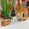 Chitarra Full Solid Ukulele All Acacia Matte 23 26 pollici Concerto tenore Chitarra elettrica acustica Ukelele 4 corde Guitarra Uke