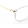 Occhiali da sole Montature da donna leggere rettangolari occhiali da vista ottici alla moda occhiali da vista miopia da uomo occhiali Ultem a strisce 2069