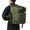 QT QY 50L Mochila táctica militar Bolsa del ejército Caza MOLLE Mochila GYM para hombres EDC Senderismo al aire libre Mochila Bruja Portabotellas 240313