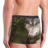 Underpants Men Boxer Briefs Shorts Panties The Wolves Licking Wolf Soft Underwear Homme Humor S-XXL Underpants 24319