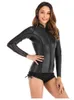3 Mm Neoprene All-leather Waterproof Heat Preservation Sexy Diving Suit Girl Keeps Black Pool Party Swimsuit All Over Her Body