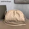 Bottegvenetas Bags Pouch Cloud Bag Woven Leather High Quality Mouth Gold Handbag Original Single Version Factory Direct Sales Network Red Star Same Have E3me h Fr LY4